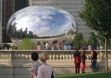 Photography titled "The Bean" by Fat Tony, Original Artwork