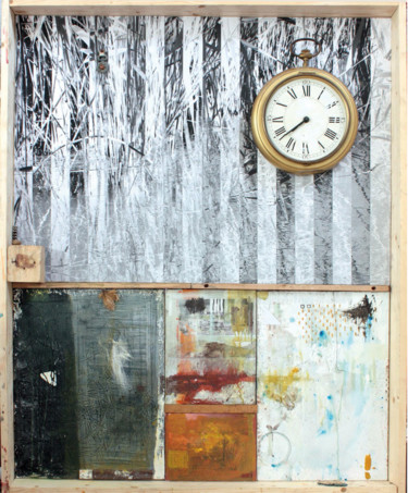 Collages intitolato "Drops of time witho…" da Fausto Fiato, Opera d'arte originale, Scultura