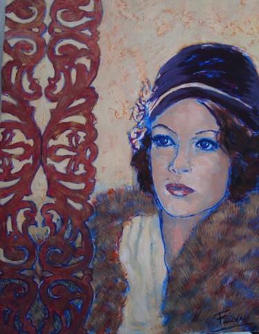 Painting titled "Bérénice" by Fauve En Provence, Original Artwork