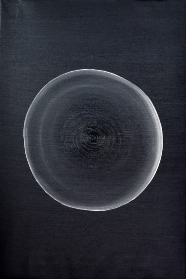 Картина под названием "The Circle Theory -…" - Faye Zxz, Подлинное произведение искусства, Масло
