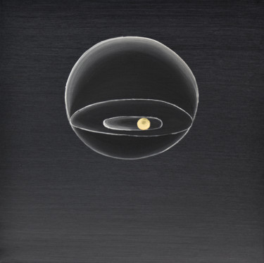 Peinture intitulée "Round Objects #1-2,…" par Faye Zxz, Œuvre d'art originale, Huile