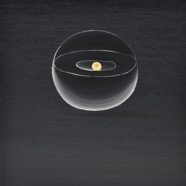 Peinture intitulée "Round Objects #1-1,…" par Faye Zxz, Œuvre d'art originale, Huile