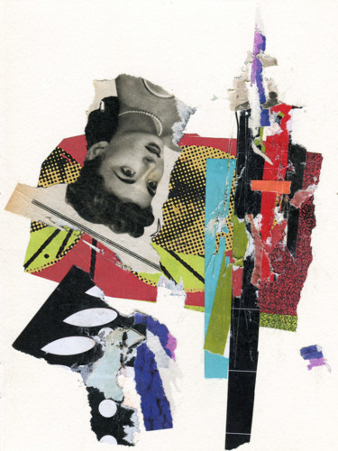 Collages titled "Decollage" by Fabrizio Bandini, Original Artwork
