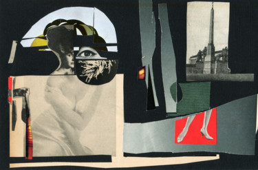 Collages intitolato "Untitled" da Fabrizio Bandini, Opera d'arte originale
