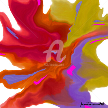 Digital Arts titled "Série Strong Colors" by Fcentrone, Original Artwork, Digital Painting