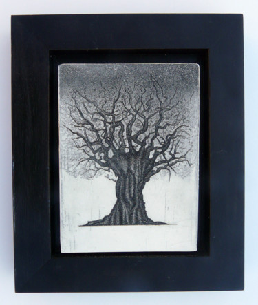 Отпечатки и Гравюры под названием "arbre 1 plâtre" - François Crinel, Подлинное произведение искусства, Травление