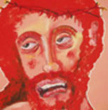 Peinture intitulée "Christ gisant 7 ( d…" par Francis Denis, Œuvre d'art originale