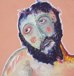 Peinture intitulée "Christ gisant 2   (…" par Francis Denis, Œuvre d'art originale