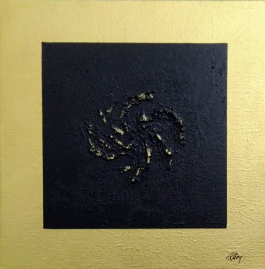 Painting titled "20AO1L" by Fèby, Original Artwork, Acrylic Mounted on Wood Stretcher frame