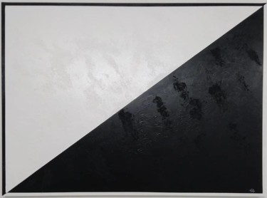 Painting titled "20JL3M" by Fèby, Original Artwork, Acrylic Mounted on Wood Stretcher frame