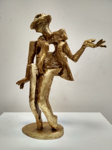 Скульптура под названием "A man without a bod…" - Fedor Oleynik, Подлинное произведение искусства, Пластмасса