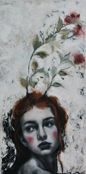 Peinture intitulée "Il cambiamento / Ch…" par Federica Belloli, Œuvre d'art originale, Acrylique