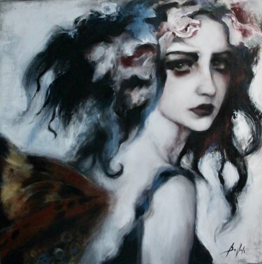 Painting titled "Il mio altrove / My…" by Federica Belloli, Original Artwork, Acrylic