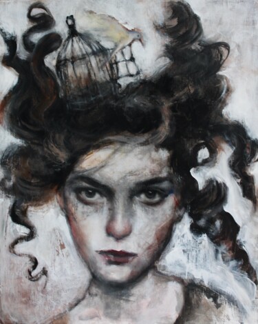 Картина под названием "Una sola libertà /…" - Federica Belloli, Подлинное произведение искусства, Акрил