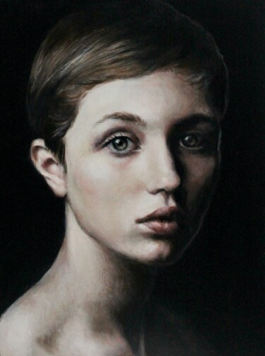 Pintura titulada "Light and whispers" por Federica Belloli, Obra de arte original, Acrílico Montado en Bastidor de camilla d…