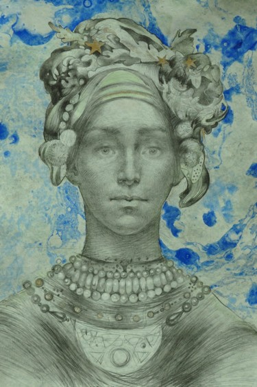 Гармониада Dessin intitulée "Гармониада" par Aleksandra Fedoruk, Œuvre d'art originale, Crayon