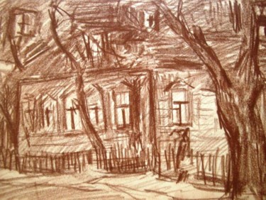 Рисунок под названием "Старая Москва." - Fedor, Подлинное произведение искусства