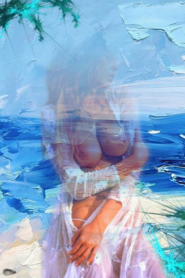 Arts numériques intitulée "N328 sensuelle" par Christine, Œuvre d'art originale, Peinture numérique