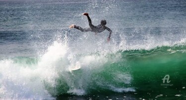 Photographie intitulée "L'envolée&Surf" par Féemerode, Œuvre d'art originale