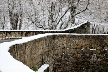 Photographie intitulée "Pont&Nougat Glacé" par Féemerode, Œuvre d'art originale, Photographie non manipulée
