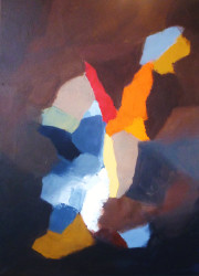 Painting titled "Abstraction 29" by Fg, Original Artwork