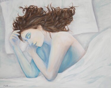 Картина под названием "Dreaming" - Felice Mauro Battiston, Подлинное произведение искусства, Акрил