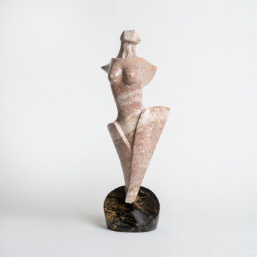 Skulptur mit dem Titel "Bailarina" von Felipe Cesar D'Oliveira, Original-Kunstwerk, Stein