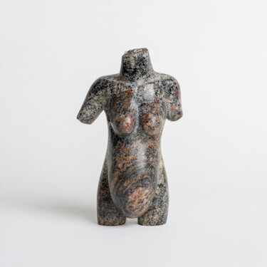 Escultura titulada "Embarazo" por Felipe Cesar D'Oliveira, Obra de arte original, Piedra