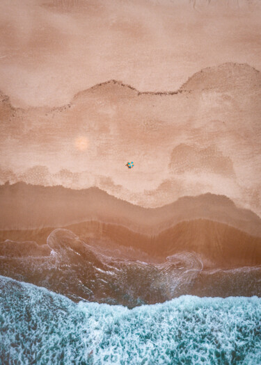 Foto aérea Praia Lagoinha do Leste 6 Fotografía titulada "Foto aérea Praia La…" por Felipe Tavares, Obra de arte original, Fotografía digital