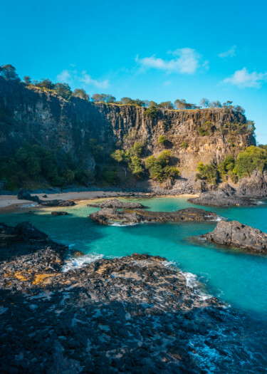 Baía dos Porcos Fernando de Noronha 8 Photographie intitulée "Baía dos Porcos Fer…" par Felipe Tavares, Œuvre d'art originale, Photographie numérique
