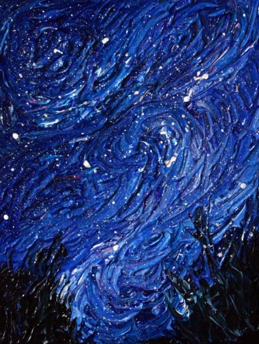Peinture intitulée "Color of The Sky pa…" par Felix Concepcion, Œuvre d'art originale, Acrylique