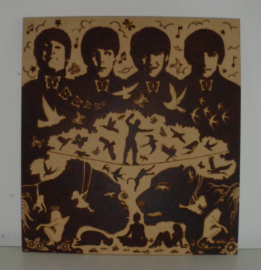 Artesanato intitulada "Beatles Life" por Félix Fire, Obras de arte originais