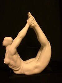Sculpture titled "fight" by Feng Tu, Original Artwork, Ceramics
