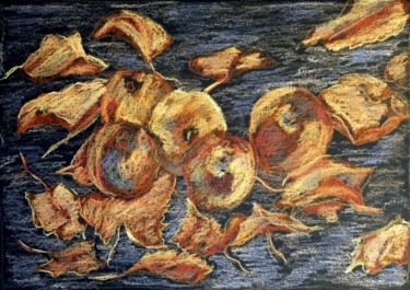 Картина под названием "Дары осени." - Irina Dubinina, Подлинное произведение искусства, Пастель