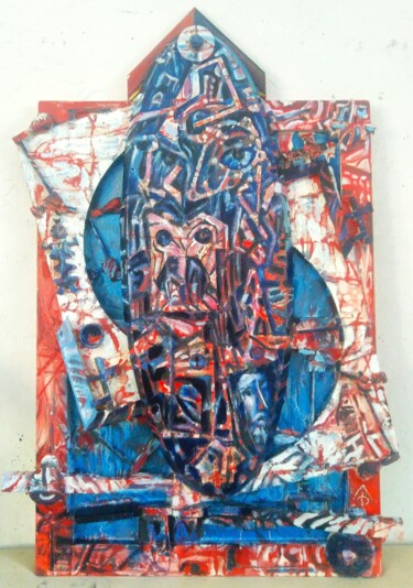 Картина под названием "Тайное Явное жив.ас…" - Леонид Феодор, Подлинное произведение искусства, Масло