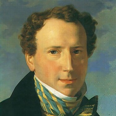 Ferdinand Georg Waldmüller Image de profil Grand