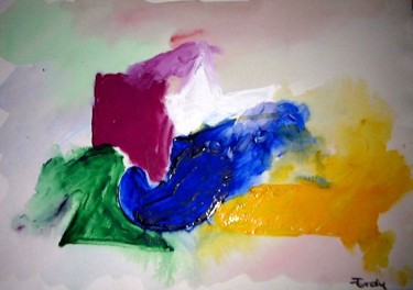 Pintura titulada "Resaca de colores" por Ferdy, Obra de arte original