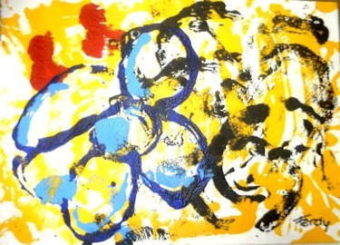 Pintura titulada "Amarillos" por Ferdy, Obra de arte original