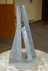 Sculpture intitulée "arcposant" par Jean Pierre Ferenkak, Œuvre d'art originale, Pierre