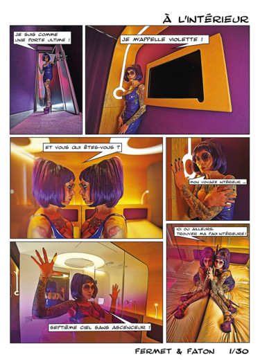 A l'intérieur Photography titled "A l'intérieur" by Jean-Paul Fermet, Original Art, Digital Photography