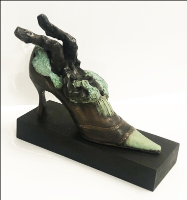 Escultura intitulada "A Romans les enfant…" por Fernand Greco, Obras de arte originais, Bronze