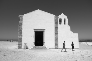 Fotografía titulada "white church" por Fernando Lazaro, Obra de arte original, Fotografía digital