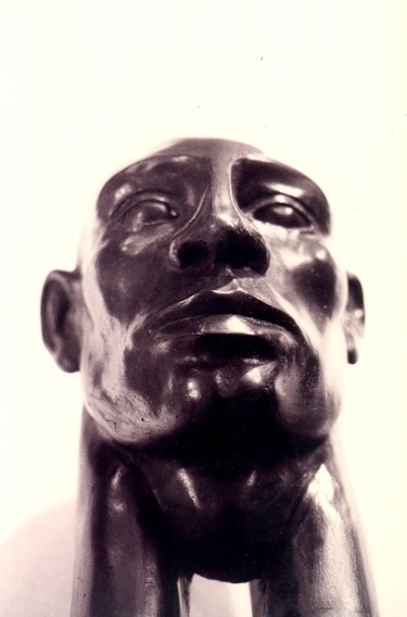 Скульптура под названием "WARRIOR" - Fernando Navajas Seco, Подлинное произведение искусства, Металлы