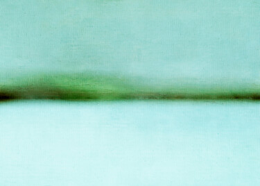 Digital Arts titled "Riverbank 02" by Fernando Vieira, Original Artwork, Digital Painting