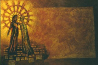 Pintura titulada "II ESTACIÓN" por Fernando Caballero, Obra de arte original