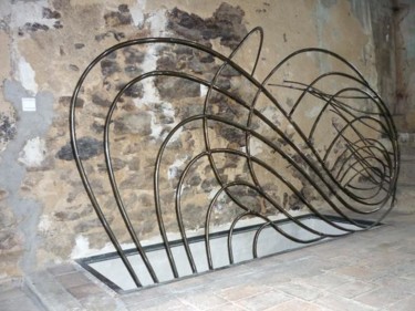 Design intitulée "Rambarde d'escalier" par Marc Valdenaire, Œuvre d'art originale