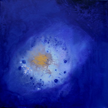 Schilderij getiteld "vue du ciel" door Laure Ferrando, Origineel Kunstwerk, Acryl