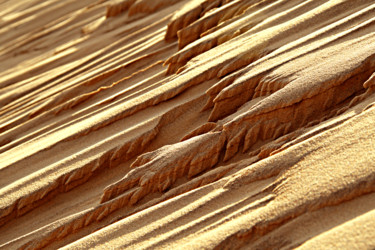Photographie intitulée "sable" par Laure Ferrando, Œuvre d'art originale, Photographie numérique
