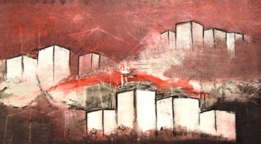 Painting titled "Indefectible mente" by María Ferri Robirosa, Original Artwork