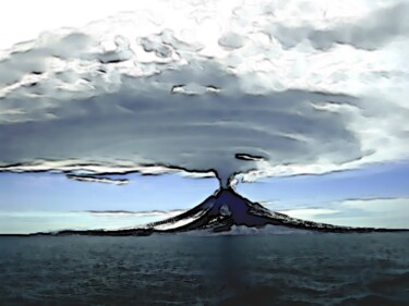 Fotografie mit dem Titel "Inferno Unleashed:…" von Fetux_lines, Original-Kunstwerk, Airbrush